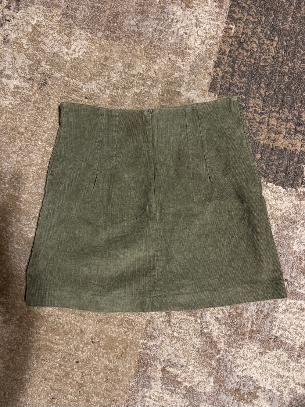 Fashion on Earth Olive Green Women’s Mini Skirt